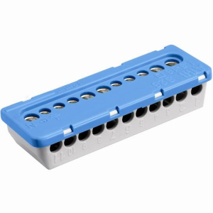 Клема изолирана СИНЯ 5x16mm²+6x6mm² 63A АВВ