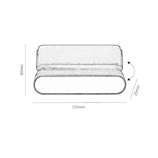 Осветително тяло на шина LiTrack Line10W