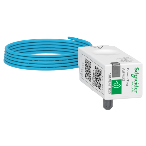 Мерител PowerTag Energy M63 1P+N с кабел, монтаж отгоре или отдолу, SE