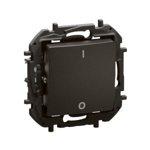 Двуполюсен ключ Niloe NEW 16A - 250 VA автоматични клеми черен Legrand