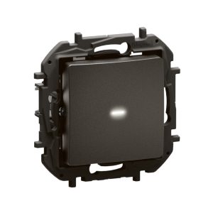 Бутонен димер Niloe NEW 150 W - 3-проводен черен Legrand