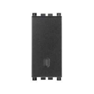 Бутон 1P NO 10A 1М сив VIMAR ARKE