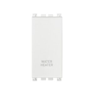 Ключ двуполюсен WATER/HEATER 2М 20АХ бял VIMAR ARKE