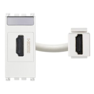 HDMI розетка с кабел бял VIMAR ARKE