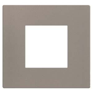 Рамка 2 модул цвят Камък (Stone) Light Now Bticino