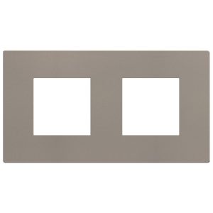 Рамка 2+2 модул цвят Камък (Stone) Light Now Bticino