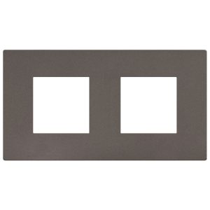 Рамка 2+2 модул цвят Мока (Moca Stone) Light Now Bticino