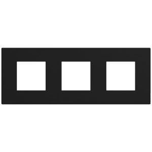 Рамка 2+2+2 модул цвят Графит (Dark) Light Now Bticino