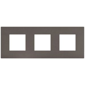 Рамка 2+2+2 модул цвят Мока (Moca Stone) Light Now Bticino