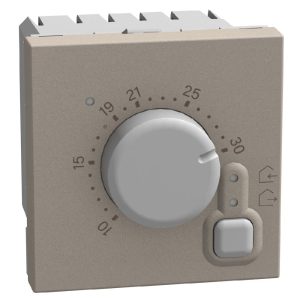 Термостат 230V 2А 1NO 2 модул цвят Камък Light Now Bticino