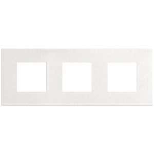Рамка 2+2+2 модул цвят Еко бял (White Fiber) Light Now Bticino