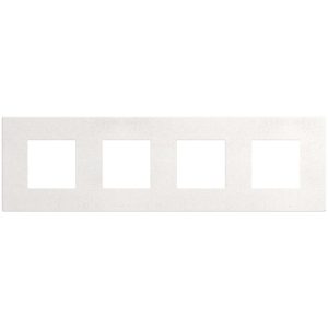 Рамка 2+2+2+2 модул цвят Еко бял (White Fiber) Light Now Bticino