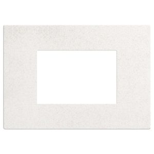 Рамка 3 модул цвят Еко бял (White Fiber) Light Now Bticino