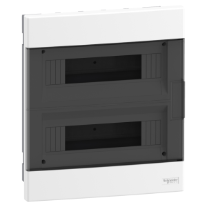 Табло за скрит монтаж 2x12 мод. Easy 9 EU с прозрачна врата и Н и РЕ клеми SE