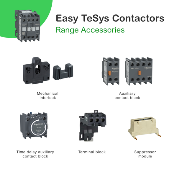 Контактор TeSys E 3P 11kW (25A AC-3) 1NO 220V 50Hz SE