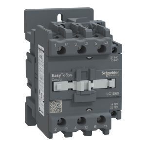 Контактор TeSys E 3P 30kW (65A AC-3) 1NO-1NC 220V 50Hz SE