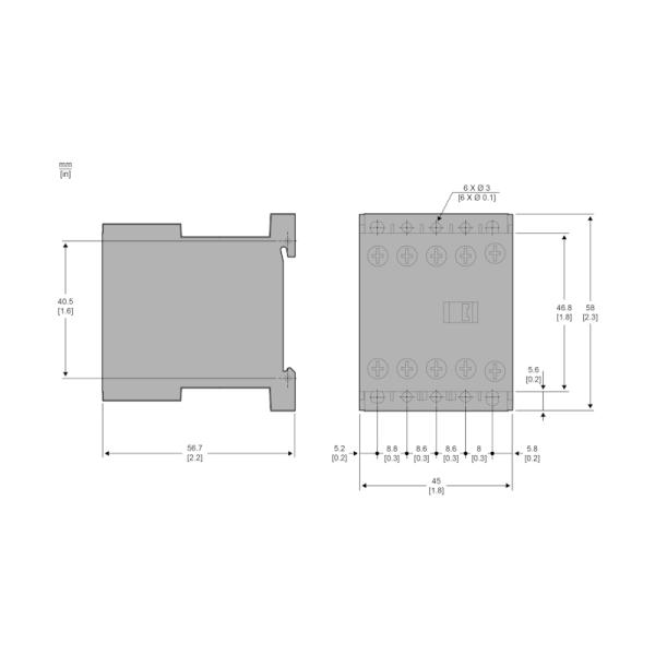 Контактор TeSys K 3P 5.5kW (12A AC-3) 1NC 24V DC lc SE