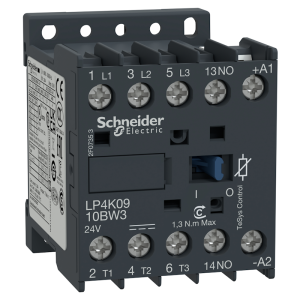Контактор TeSys K 3P 4kW (9A AC-3) 1NO 24V DC lc SE