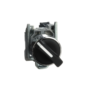 Превключвател черен 1-2 1NO Ø22mm XB4 SE