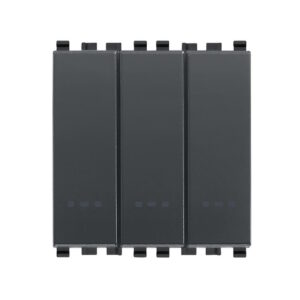 AX Троен ключ 2M Сив VIMAR EIKON