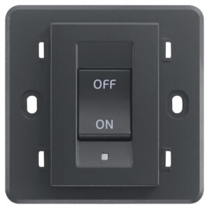 2P 45A Ключ ON/OFF Сив VIMAR EIKON