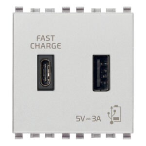 A+C-USB захранващ блок 15W 3A 5V 2M Next VIMAR EIKON