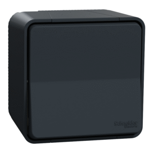Девиаторен ключ моноблок IP55 цвят Антрацит Mureva SE