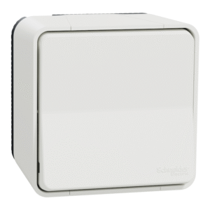 Девиаторен ключ моноблок IP55 цвят Бял Mureva SE