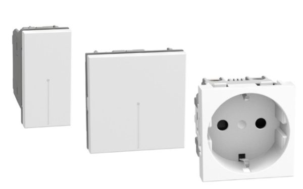 Gateway Light Now с контакт немски стандарт 2М бял Bticino