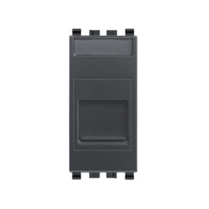 RJ45 Cat5e Avaya UTP Интернет розетка Сив VIMAR EIKON
