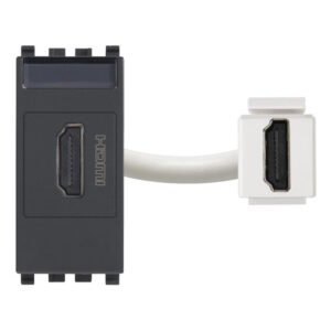 Контактен изход HDMI конектор Сив VIMAR EIKON