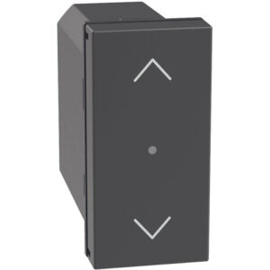 Ключ за щори ЖИЧЕН изисква неутрала 1 мод. Smart с Netatmo цвят Графит Light Now Bticino
