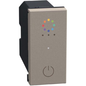 Ключ/димер RGB БЕЗжичен 1 мод. Smart с Netatmo цвят Камък Light Now Bticino