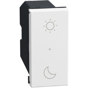 Сценариен ключ "Събуждам се/Заспивам" БЕЗжичен 1 мод. Smart с Netatmo цвят Бял Light Now Bticino