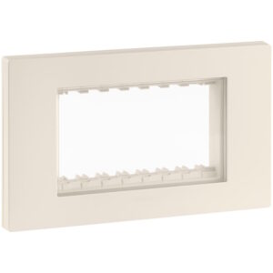 Влагозащитен капак Linea, IP55, 4M, с щипки крем Vimar