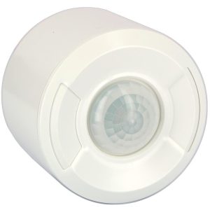 Датчик за присъствие PIR, за открит монтаж на таван, 360°, обхват D5.5m @ h=2,5m, IP40, БЯЛ GREEN-I-SSW Legrand