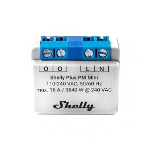 Микромодул Smart монофазен мерител 1х 16A Shelly Plus PM Mini - 265673