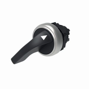 Глава за превключвател черен 1-2 с възврат IP66 Compact Scame